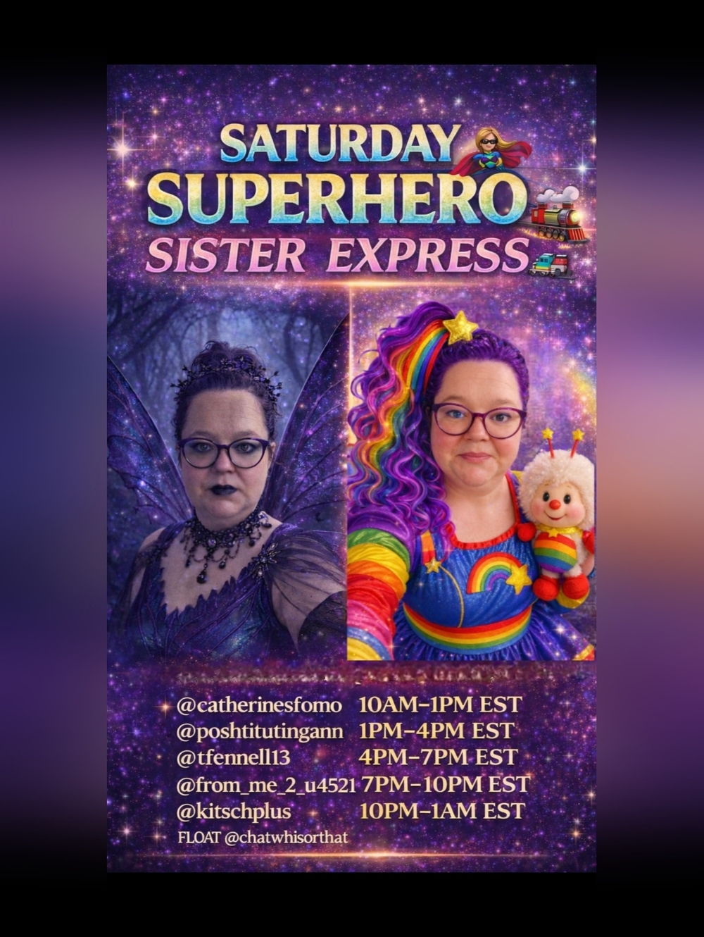 SATURDAY SUPERHERO 🦸‍♀️ SISTER EXPRESS! 🚂